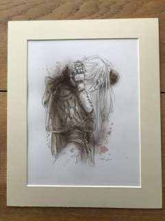 Luã­s Royo | Royo, LuÃ­s - Original drawing - Melancolia | Catawiki