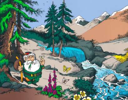 Piet Wijn | Douwe Dabbert - Zeefdruk Krijger - Douwe Dabbert - Page volante - (1996) | Catawiki