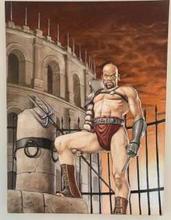 Delaby, Philippe - Delaby - Original cover Murena - album 4 luxury edition - Ceux qui vont mourir - (2002)