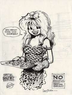 Larry  Welz - Cherry poptart san diego comic-con program pinup
