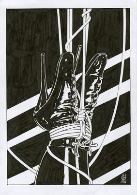 Giuseppe Matteoni – “These boots aren’t made for walkin” – Illustrazione pubblicata | Cart Gallery