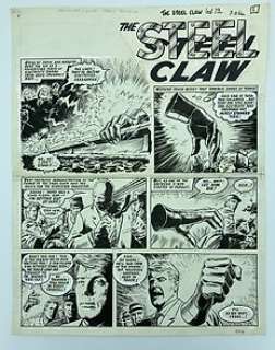 Blasco, JesÃºs - Blasco, JesÃºs - Original page - The Steel Claw - (1964)