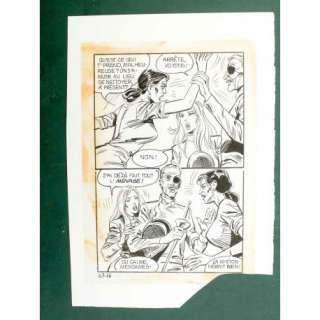 RAPETTI ( Elvifrance ) Effleure-moi (Les Drôlesses 47) planche originale 47-16 | YakaBD