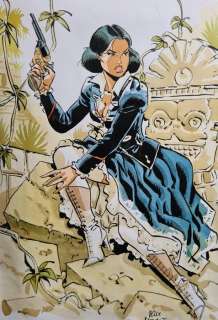 Meynet, Felix | Meynet, Felix - Dessin original couleur - Sauvage | Catawiki