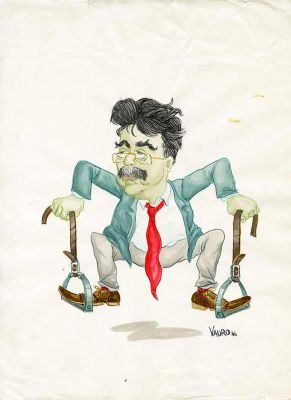 “Achille Occhetto” – vignetta pubblicata su “L’Espresso” | Cart Gallery