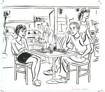 Jessica Abel - Illustration - Reading Between The Lines 2