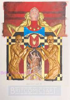 Mark Buckingham, Neil Gaiman - miracleman 1 painted cover by mark buckingham issue 1 page 1