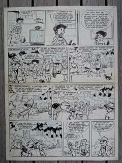 Mau, Bob | Mau, Bob - Originele pagina (p.2) - Kari Lente - Eerste verhaal: De Kidnappers - (1962) | Catawiki