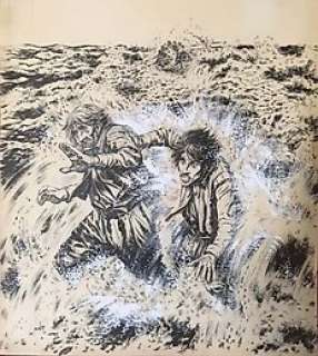 Hans G. Kresse - Kresse, Hans G. - Alain d‘Arcy - Originele cover - Coverillustratie tbv. Eppo - (1977)