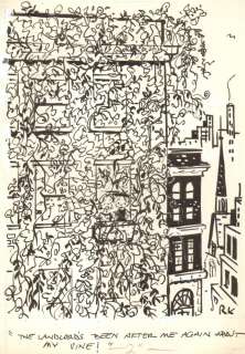 Reamer Keller - Babes in Vined Apartment Building - 1961 Humorama