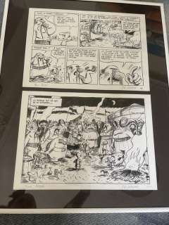 Casanave, Daniel | Casanave, Daniel - Planche originale - Une Aventure rocambolesque de... T3 - Attila le Hun - Le Fléau de Dieu - (2006) | Catawiki