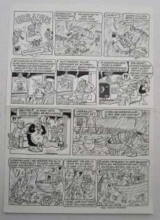 Linthout, Willy | Linthout, Willy - Originele pagina - Urbanus - De moderne Noë | Catawiki