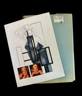 Eugène Eechaut | Nu féminin avec collages - 40x Dessin originaux et collages, travail Ã  l’encre de Chine - (1977/1989) | Catawiki