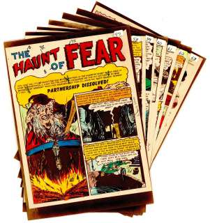 Graham "Ghastly" Ingels | Ingels - "PARTNERSHIP DISSOLVED!", CRIME SuspenStories
 #8 (Dec 1951-Jan 1952) NO RESERVE! | Russ Cochran