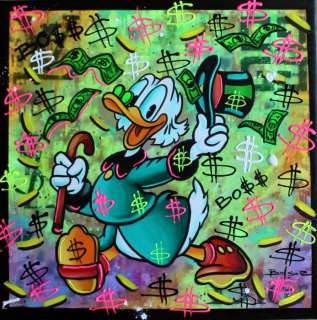 Brisan Gabriel | Brisan Gabriel - Original artwork - Happy Day Duck - Size: 50 x 50 cm. - (2021) | Catawiki
