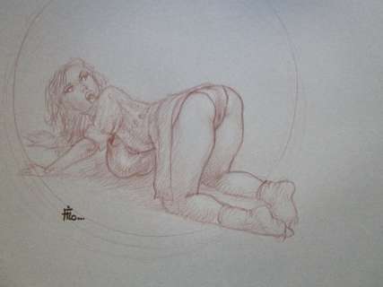 Filobedo | Filobedo - Dessin original - Format: 38 x 28 cm. | Catawiki