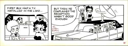 Walker Bros. | Walker Bros. - Betty Boop & Felix The Cat, Daily (10/015/?) NO RESERVE! | Russ Cochran