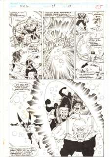 J.J. Birch, Steve Montano - guardians of the galaxy #29 p. 25 - doctor octopus, talon, charlie-27, & yellowjacket (rita demara) vs. Their evil dopplegangers - 1992