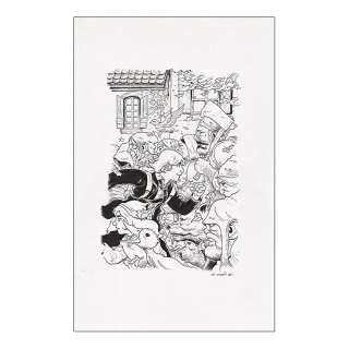 Charles P Wilson III - Original Art - Folklords variant | imCollectible Art