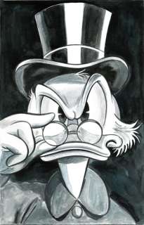 Tony Fernandez, Disney Artist | Scrooge McDuck - Original Painting - Tony Fernandez Signed - 50 x 35 cm | Catawiki