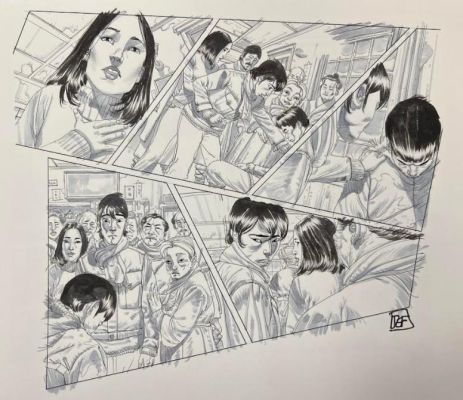 ORIGINAL POUR "NEIGE DE SANG" PAR JEF - P. 59 | Pulp’s