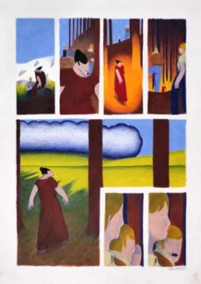 Pierre Dawance | Pour qui sonne le glas | La Galerie de la Bande Dessinée