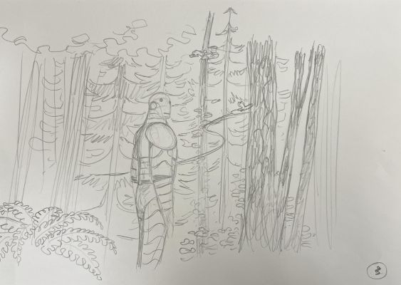 DESSIN ORIGINAL DE CYRIL BONIN POUR "KARL" - VISUEL N°6 | Pulp’s