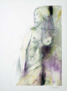 Giovanna Casotto | Giovanna Casotto - Portfolio "Acquarelle" firmato, con acquarello originale - EO - (2021) | Catawiki