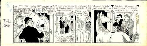 Frank King | King – GASOLINE ALLEY, Daily (06/13/1963) | Russ Cochran