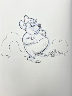 ARTBOOK DISNEY - DÉDICACÉ PAR OSCAR MARTIN : GUS | Pulp’s