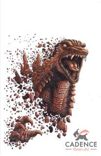 Dave Wachter - Godzilla in Hell (IDW) issue #05 (Cover)