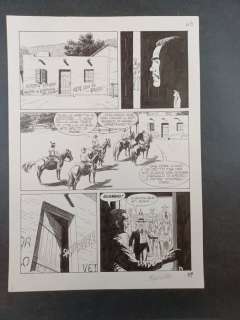 Fabio Civitelli - Boselli | Fabio Civitelli - Boselli - Tex - La Cavalcata del Morto - Page volante - Exemplaire unique - (2012) | Catawiki