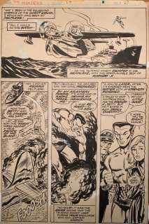 Ink-Frank Springer/Art-Alan Kupperberg/Script Don Glut | The Invaders #29 - Page #27 - Original Artwork by Alan Kupperberg / Frank Springer - EO - (1978) | Catawiki