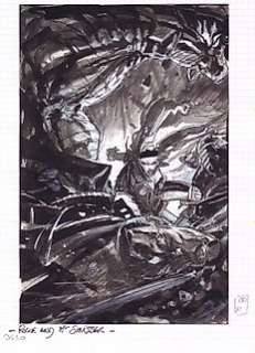 Ledroit, Olivier | Ledroit, Olivier - Dessin original - X-Men - Rogue Vs Mr Sinister | Catawiki