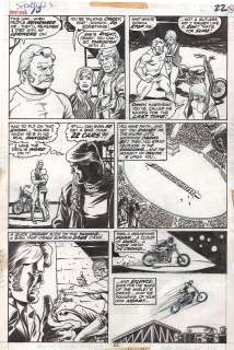 Mike Ploog - Marvel Spotlight #5 p.15 1st APPEARANCE of Ghost Rider/Johnny Blaze