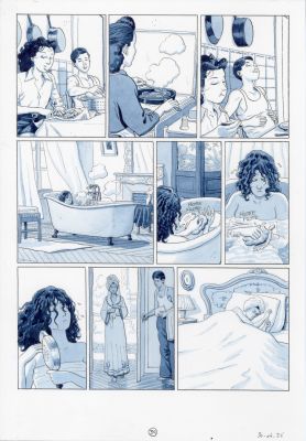 Dominique Bertail | Madeleine, Résistante tome 4 – Planche originale 34 | Galerie Barbier