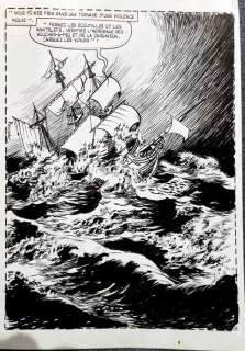 Pescador Francesco | Francesco Pescador - 35x planches originales (histoire complète)- Pour le roi - Thierry Num.24 - Page volante - EO | Catawiki