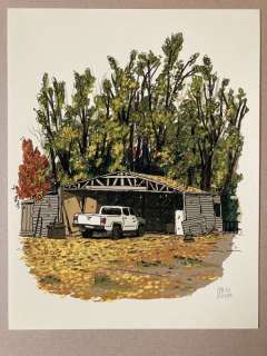 Paco Roca | Lámina Paco Roca. Patagonia | Yojimbo Cómics