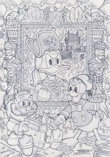 Julian Jordan | Julian Jordan - Ducktales - Scrooge McDuck - The Legacy - Size: 30 x 21 cm. A4 | Catawiki
