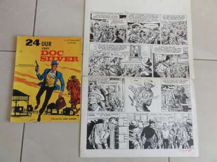 Funcken, L. En F. | Funcken, L. en F. - Originele pagina - Doc Silver 1 - 24 uur voor Doc SILVER - (1968) | Catawiki