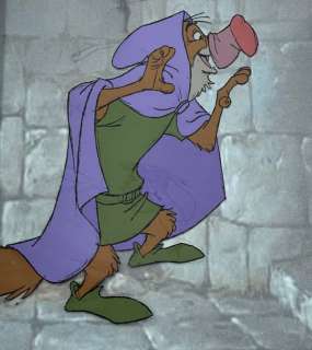 Walt Disney | Robin Hood / Disney - Production Cel - Walt Disney - (1973) | Catawiki