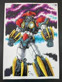 Verdi Ugo | Verdi Ugo - Big Robot - Page volante - Exemplaire unique - (2021) | Catawiki