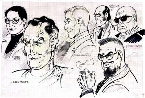 Magnus | Magnus, Necron - original illustration - Page volante - Exemplaire unique | Catawiki