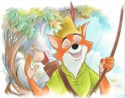 Jaume Esteve, Disney Artist | Disney’s Robin Hood - Original Painting - Jaume Esteve - Signed | Catawiki