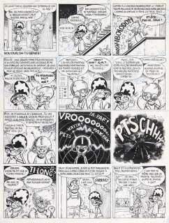 Devos | Génial Olivier, planche-gag n°91 (noté 682) Ã  … | Millon