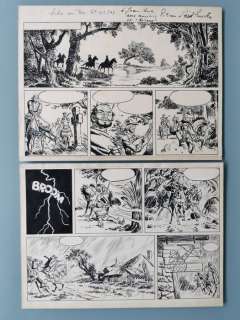 Funcken, Fred & Liliane | Funcken, Fred & Liliane - Planche originale (p.01) - Le Chevalier blanc - Echec au roi - Page volante - (1960) | Catawiki