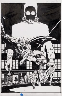 Klaus Janson | Batman: White Knight presents Von Freeze - Variant Cover, DC Comics Penciler: Klaus Janson Inker: Klaus Janson, 2020 | Philippe Labaune Gallery