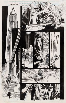 Klaus Janson | Gambit What if...?, Issue 100 - Page 8, Marvel Comics Penciler: Klaus Janson - Inker: Klaus Janson, 1989 | Philippe Labaune Gallery