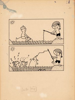 Bohdan Butenko | Gapiszon i „ryba”… | Galeria Komiksu
