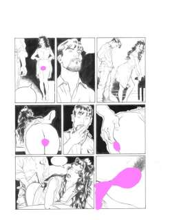 Giovanna Casotto | Selen - Giovanna Casotto - Tavola Originale Erotica tratta da Selen "Chambre 179" - Page volante - Exemplaire unique - (1995) | Catawiki